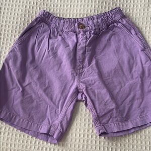 chubbies Lavender Casual Elastic-Waist Men's Shorts